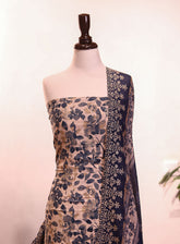 Bin Saeed Embroidered Lawn 3 Piece Unstitched Suit BS25EL D-610